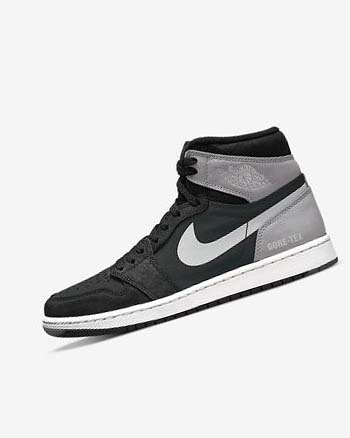Nike Air Jordan 1 Negros Grises Rojos | MX 2710